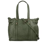 Shopper SAMANTHA LOOK Gr. B/H/T: 40cm x 32cm x 18cm onesize, grün (dunkelgrün) Damen Taschen (57239924-0) dunkelgrün