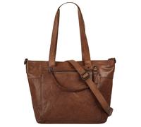 Spikes & Sparrow Bronco Shopper cognac, Leder, Damen