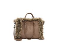 Shopper SURI FREY "Shopper SFY Chessy Suede", Damen, Gr. B/H/T: 49cm x 27cm x 15cm 0, taupe 900, Polyester, Taschen Shopper (92676000-0) taupe 900