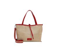Shopper SURI FREY "Shopper SFY Fany", Damen, Gr. B/H/T: 45cm x 28cm x 15cm 0, rot (rot 600), Baumwolle, Taschen Shopper (40804218-0) rot 600