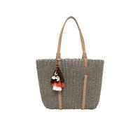 Shopper SURI FREY "Shopper SFY Nandy", Damen, Gr. B/H/T: 39cm x 28cm x 16cm 0, grün (khaki 910), Papierstroh, Taschen Shopper (82099845-0) khaki 910