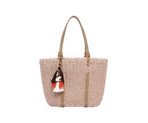 Shopper SURI FREY "Shopper SFY Nandy", Damen, Gr. B/H/T: 39cm x 28cm x 16cm 0, rosa (lightrose 646), Papierstroh, Taschen Shopper (43003851-0) lightrose 646