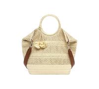 Shopper TAMARIS "Shopper TAS Kassandra", Damen, Gr. B/H/T: 50cm x 39cm x 18cm 0, beige (beige 400), Papierstroh, Taschen Shopper (41898335-0) beige 400