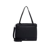 Shopper TAMARIS "Shopper TAS Kennia", Damen, Gr. B/H/T: 32cm x 26cm x 12cm 0, blau (blau 500), Polyester, Taschen Shopper (65038945-0) blau 500