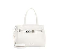 Shopper TAMARIS "Shopper TAS Kirima", Damen, Gr. B/H/T: 25cm x 22cm x 11cm 0, weiß (weiß 300), Polyurethan, Taschen Shopper (94685507-0) weiß 300