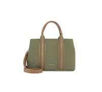 Shopper TAMARIS "Shopper TAS Kirsten", Damen, Gr. B/H/T: 28cm x 17cm x 12cm 0, grün (khaki 910), Polyurethan, Taschen Shopper (34065761-0) khaki 910