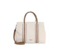 Shopper TAMARIS "Shopper TAS Kirsten", Damen, Gr. B/H/T: 34,5cm x 22,5cm x 12cm 0, beige 400, Polyurethan, Taschen Shopper (66939620-0) beige 400