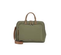 Shopper TAMARIS "Shopper TAS Kirsten", Damen, Gr. B/H/T: 40cm x 29cm x 15cm 0, grün (khaki 910), Polyurethan, Taschen Shopper (15698445-0) khaki 910