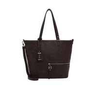 Shopper TAMARIS "Shopper TAS Nele", Damen, Gr. B/H/T: 43cm x 32cm x 16cm 0, braun (braun 200), Polyester, Taschen Shopper (35660906-0) braun 200