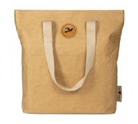 NEU PAPERO Shopper aus Papier KANGOO leicht, wasserfest, reißfest, nachhaltig 0714637163938_braun