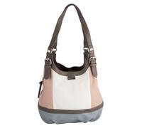 TOM TAILOR Schultertasche Juna, in schicker Farbkombi B/H/T: 31 cm x 29 14 0 weiß Damen Taschen B/H/T: 31 cm x 29 cm x 14 cm 0 rosé, weiß, grau