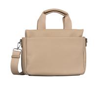 Tom Tailor Shopper Rella Damen 30 x 21 x 13 cm Taupe (Polyurethan) Reißverschluss