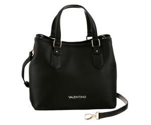 Shopper VALENTINO BAGS "BRIXTON", Damen, Gr. B/H/T: 28cm x 24cm x 17cm, schwarz, Lederimitat, Taschen Shopper, Damen Handtasche, Umhängetasche Schultertasche mit edlem Logo (27052201-0) schwarz