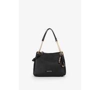 Shopper VALENTINO BAGS "GEA", Damen, Gr. B/H/T: 30cm x 26cm x 16cm, nero, Lederimitat, Taschen Shopper, Damen Handtasche, Umhängetasche mit goldfarbener Zierkette (60548203-0) nero