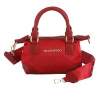 Shopper VALENTINO BAGS "JOLLY BIS RE", Damen, Gr. B/H/T: 20cm x 14cm x 12cm, rubino, Lederimitat, Textil, Taschen Shopper, Damen Handtasche, Schultertasche mit goldfarbenen Logoschriftzug (27622412-0)