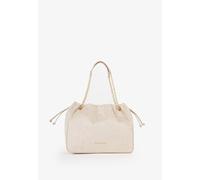 Shopper VALENTINO BAGS "MAXI", Damen, Gr. B/H/T: 39cm x 31,5cm x 15cm, beige, Textil, Taschen Shopper, Damen Handtasche mit modischer Zierkette als Tragegriff (37988047-0) beige
