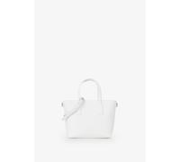 Shopper VALENTINO BAGS "PANDIA RE", Damen, Gr. B/H/T: 25cm x 23cm x 14cm, weiß (bianco), Lederimitat, Taschen Shopper, Damen Umhängetasche, Handtasche, Schultertasche mit Logo (42224838-0) bianco