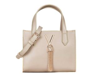 Shopper VALENTINO BAGS "SHOPPING DIVINA", Damen, Gr. B/H/T: 20cm x 16cm x 10cm, beige, Polyurethan, Taschen Shopper, Henkeltasche Umhängetasche Schultertasche (92408614-0) beige