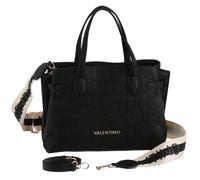 Shopper VALENTINO BAGS "SHOPPING PANSY", Damen, Gr. B/H/T: 30cm x 23cm x 14cm, schwarz (nero), Polyurethan, Taschen Shopper, Henkeltasche, Schultertasche, Umhängetasche (47960832-0)