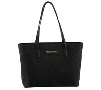Shopper VALENTINO BAGS "SHOPPING PANSY", Damen, Gr. B/H/T: 35cm x 28cm x 10cm, schwarz (nero), Polyurethan, Taschen Shopper, Handtasche Damen Henkeltasche Schultertasche (50496509-0)