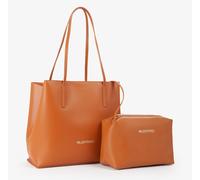 Shopper VALENTINO BAGS "SHOPPING SAMY RE", Damen, Gr. B/H/T: 31cm x 29,5cm x 14cm, braun (cuoio), Polyurethan, Taschen, Henkeltasche, Schultertasche, Handtasche Damen (70280263-0) cuoio