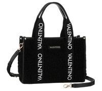Shopper VALENTINO BAGS "SPECIAL CAMY", Damen, Gr. B/H/T: 37cm x 26cm x 12cm, schwarz (nero), Polyester, Taschen, in modischer Teddy-Optik (11235839-0) nero