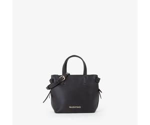 Shopper VALENTINO BAGS "WIN RE", Damen, Gr. B/H/T: 28cm x 21cm x 11,5cm, schwarz, Lederimitat, Taschen Shopper, Damen Umhängetasche, Schultertasche, Tragetasche mit Logo (72216963-0) schwarz