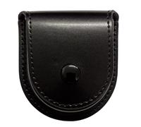 ShoppeWatch Taschenuhr-Etui mit Kette, PU-Leder, Taschenuhr-Holster, kleine Ledertasche, kleine Münztasche, Schwarz, 2.92 x 2.77 inches, Vintage