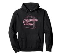 Shopping is My Cardio Carrie Bradshaw Zitat Grafik PAPL3775 Pullover Hoodie