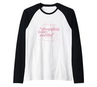 Shopping is My Cardio Carrie Bradshaw Zitat Grafik PAPL3775 Raglan