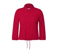 Cecil Jacke Leichte Crepe Damen Glazed Apple Rot Gr. L 60% Viskose/40% Polyester Rundhals 3/4-Ärmel
