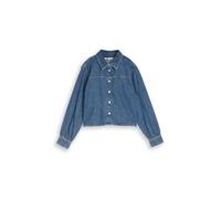 Denim Tom Tailor - Boxy Fit Jeanshemd clean mid stone blue denim - Gr. - M