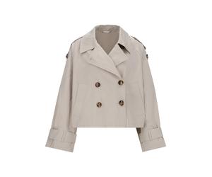 SHORT TRENCH COAT XL