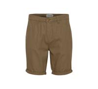 Shorts 11 PROJECT "Shorts PROeysted", Herren, Gr. XL, N-Gr, braun (shitake), Obermaterial: 58% Leinen LI. 42% Viskose CV., Hosen Shorts (83259101-XL) shitake