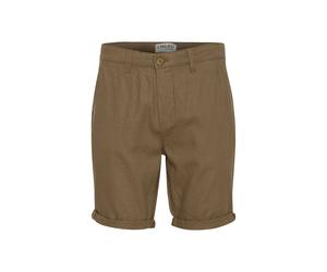 Shorts 11 PROJECT "Shorts PROeysted", Herren, Gr. XL, N-Gr, braun (shitake), Obermaterial: 58% Leinen LI. 42% Viskose CV., Hosen Shorts (83259101-XL) shitake