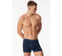 Schiesser Herren Shorts Cotton Flex - 2er-Pack Dunkelblau