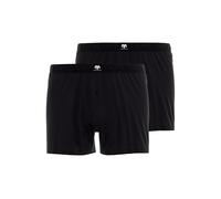 CECEBA Herren Boxershorts uni – 2er Pack – Schwarz – Größe 3XL (Herstellergröße: 9)