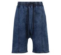 Shorts 2Y PREMIUM "2Y Premium 2Y Jeans Shorts Extra Cropped", Herren, Gr. M, US-Größen, blau, 97% Baumwolle, 3% Elasthan, unifarben, slim fit, Hosen Shorts (23201868-M) blau