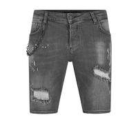 Shorts 2Y PREMIUM "2Y Premium Herren 2Y Jeans Shorts", Herren, Gr. 32, Normalgrößen, schwarz, 97% Baumwolle, 3% Elasthan, unifarben, normal, Hosen Shorts (72157118-32) schwarz