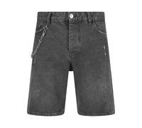 Shorts 2Y PREMIUM "2Y Premium Herren 2Y Jeans Shorts", Herren, Gr. 33, Normalgrößen, anthrazit, 97% Baumwolle, 3% Elasthan, unifarben, normal, Hosen Shorts (85196865-33) anthrazit