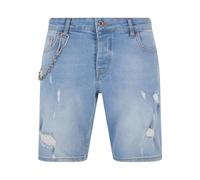 Shorts 2Y STUDIOS "2Y Studios Herren 2Y Jeans Shorts", Herren, Gr. 30, Normalgrößen, blau, 97% Baumwolle, 3% Elasthan, unifarben, normal, Hosen Shorts (64335461-30) blau