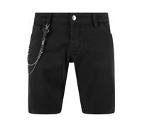 Shorts 2Y STUDIOS "2Y Studios Herren 2Y Jeans Shorts", Herren, Gr. 32, Normalgrößen, schwarz, 97% Baumwolle, 3% Elasthan, unifarben, normal, Hosen Shorts (36486159-32) schwarz