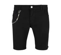 Shorts 2Y STUDIOS "2Y Studios Herren 2Y Jeans Shorts", Herren, Gr. 34, Normalgrößen, schwarz, 97% Baumwolle, 3% Elasthan, unifarben, normal, Hosen Shorts (50098247-34) schwarz