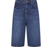 Shorts 2Y STUDIOS "2Y Studios Junan Baggy Basic Shorts", Herren, Gr. 28, Normalgrößen, midblau, 100% Baumwolle, unifarben, Hosen Shorts (25089901-28) midblau