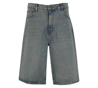 Shorts 2Y STUDIOS "2Y Studios Junan Baggy Basic Shorts", Herren, Gr. 38, Normalgrößen, blau (sand blau), 100% Baumwolle, unifarben, loose fit, Hosen Shorts (36903721-38) sand blau