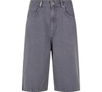 Shorts 2Y STUDIOS "2Y Studios Junan Baggy Basic Shorts", Herren, Gr. 38, Normalgrößen, grau, 100% Baumwolle, unifarben, loose fit, Hosen Shorts (43794069-38) grau