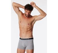 Schiesser Herren 3 Pack Boxershorts Bio Baumwolle Multipack - 95/5 Organic, grau-Mel._173983, 5/ M