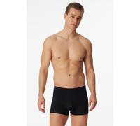 Schiesser Herren 3 PACK Unterwäsche Shorts mit weichem Bund Bio Baumwolle Multipack - 95/5 Organic, schwarz_173988, 4/ S
