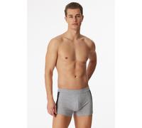 Schiesser Boxer 95/5 Baumwolle/Elasthan mit Softbund – 3er-Pack – Grau – Gr. 4