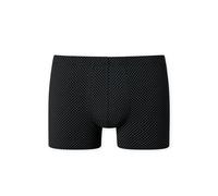 Schiesser Herren Short für Männer weich und bequem ohne Gummibund Bio Baumwolle-Cotton Casual Unterwäsche, schwarz_180504, 5/ M